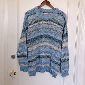 AE Over-Sized Open-Knit Sweater